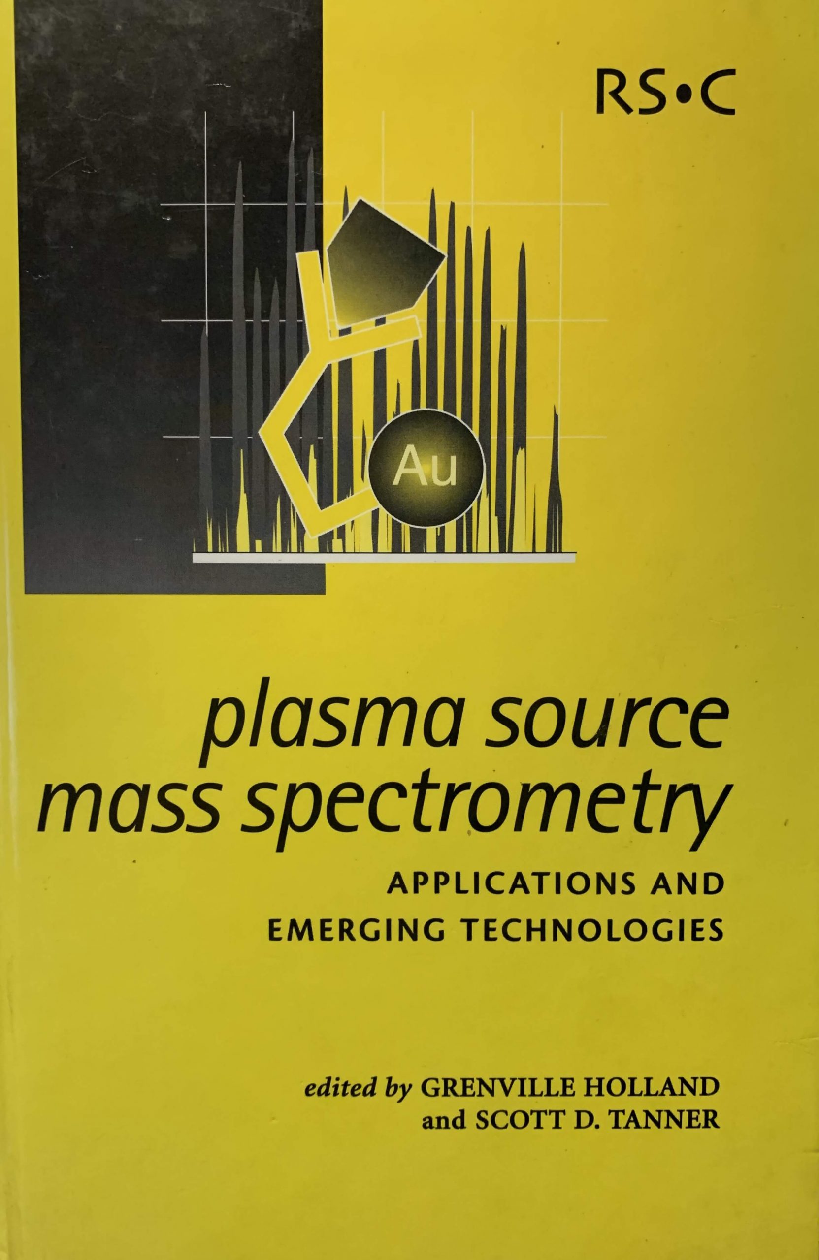 Plasma Source Mass Spectrometry textbook published by the Royal Society of Chemistry containing Tyrone John's research chapter